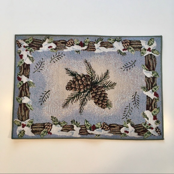 Pine Gatherings Tapestry Placemats Set of 4 - Picture 4 of 5